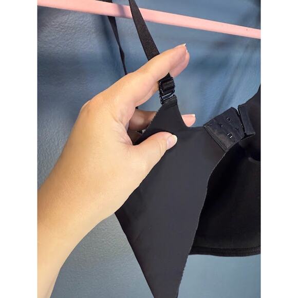 Women's T-Shirt No Lines Bra - Size 34/36 B/C Light Padding Black - Picture 5 of 7